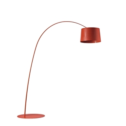 Twiggy LED vloerlamp, rood