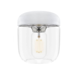 Acorn kap, wit/staal