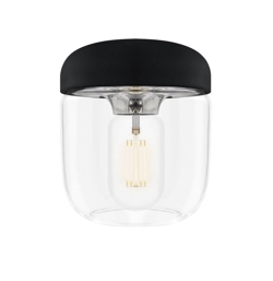 Acorn kap, zwart/staal