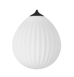 Around the World grote pendelkap, opaal/zwart