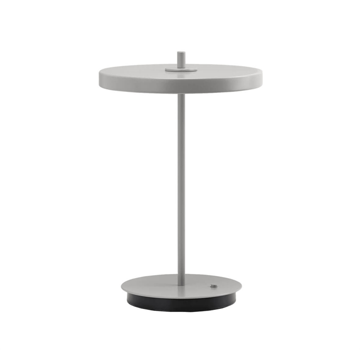 Asteria Move Monochrome batterij-/tafellamp, mist grijs