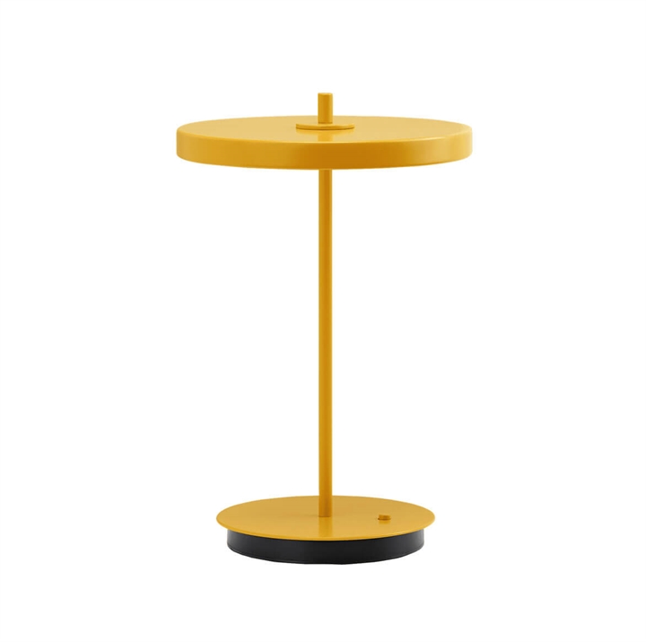 Asteria Move Monochrome batterij-/tafellamp, sunflower geel