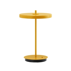 Asteria Move Monochrome batterij-/tafellamp, sunflower geel