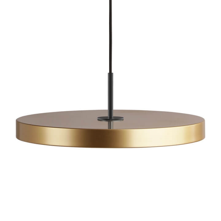 Asteria medium hanglamp, messing/zwart