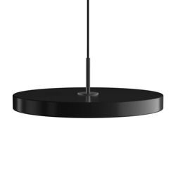 Asteria medium hanglamp, zwart