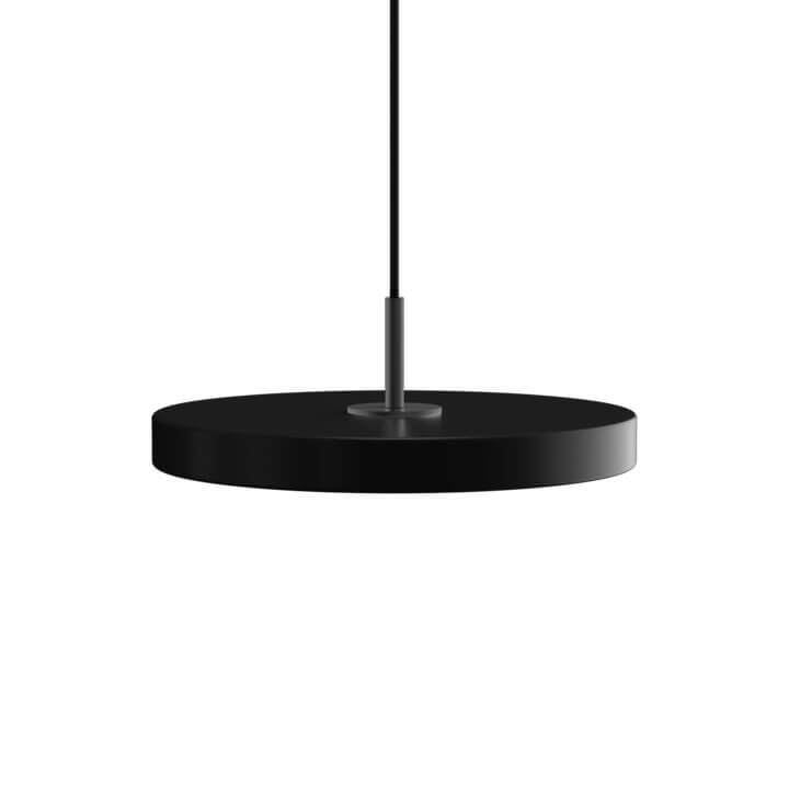 Asteria mini hanglamp, zwart