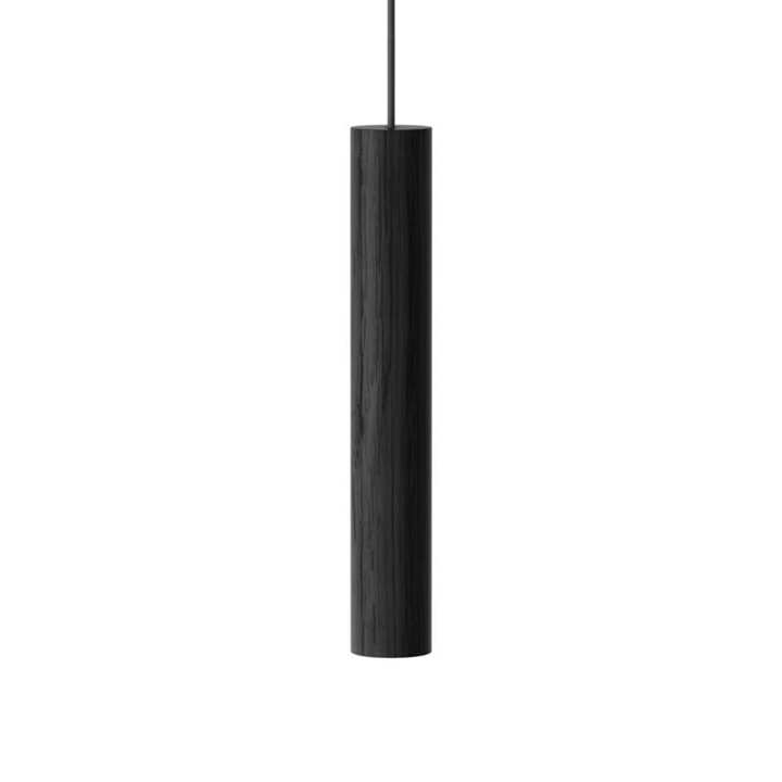 Chimes hanglamp, zwart eiken
