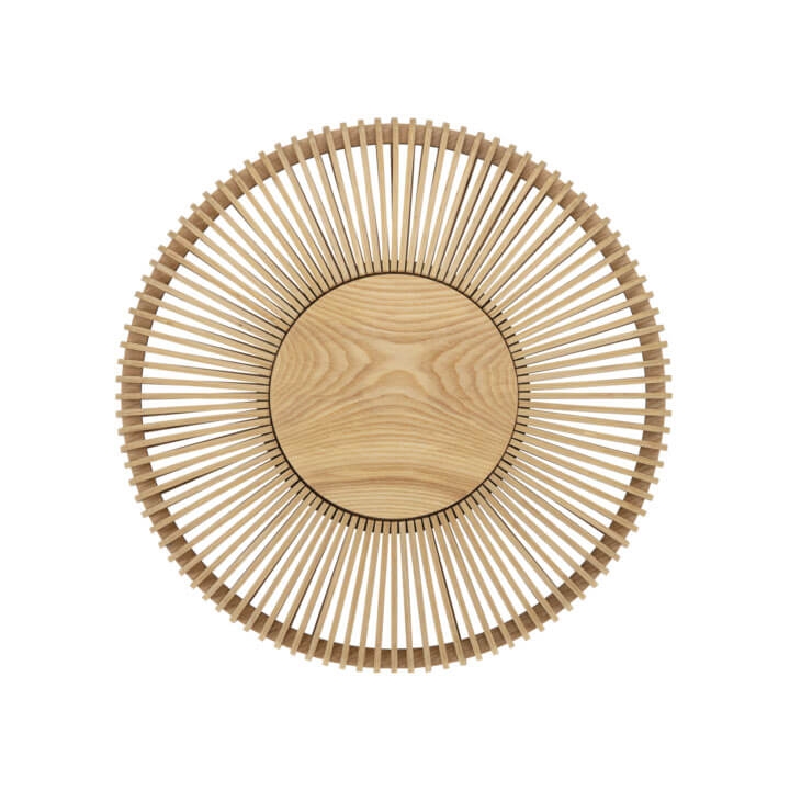 Clava Up Wood large wandlamp, eiken