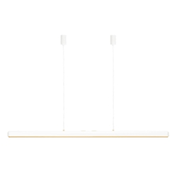 Hazel Branch 150 hanglamp, wit/messing