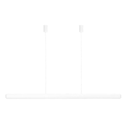 Hazel Branch 150 hanglamp, wit/staal