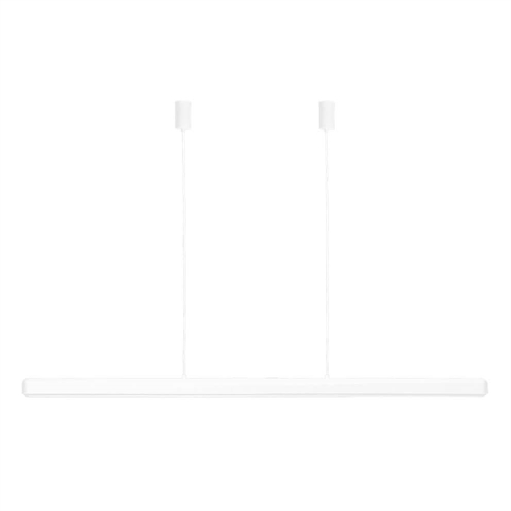 Hazel Branch 150 hanglamp, wit/staal