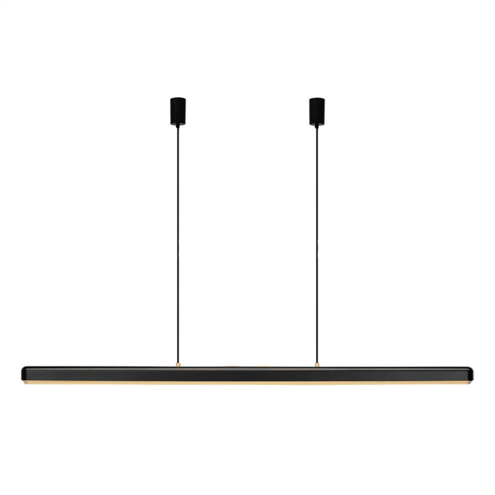 Hazel Branch 150 hanglamp, zwart/messing