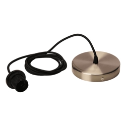 Rosette E27-ophanging, messing