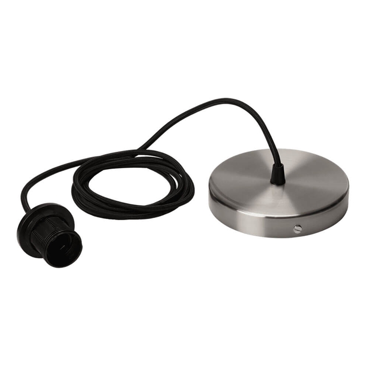 Rosette E27-ophanging, staal