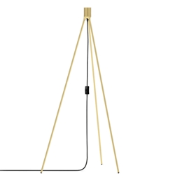 Tripod Floor vloerlampstandaard, messing