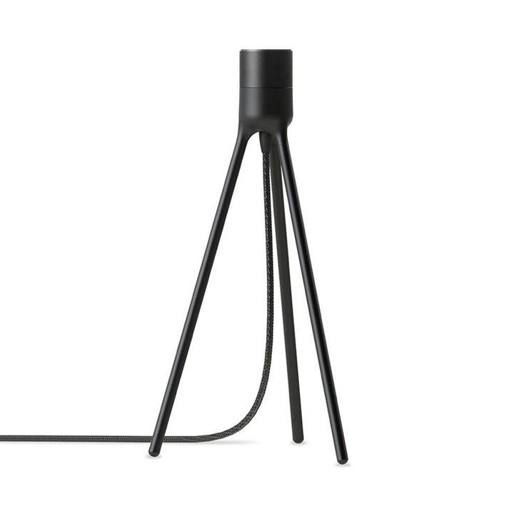 Tripod Table hoge tafellampvoet, mat zwart