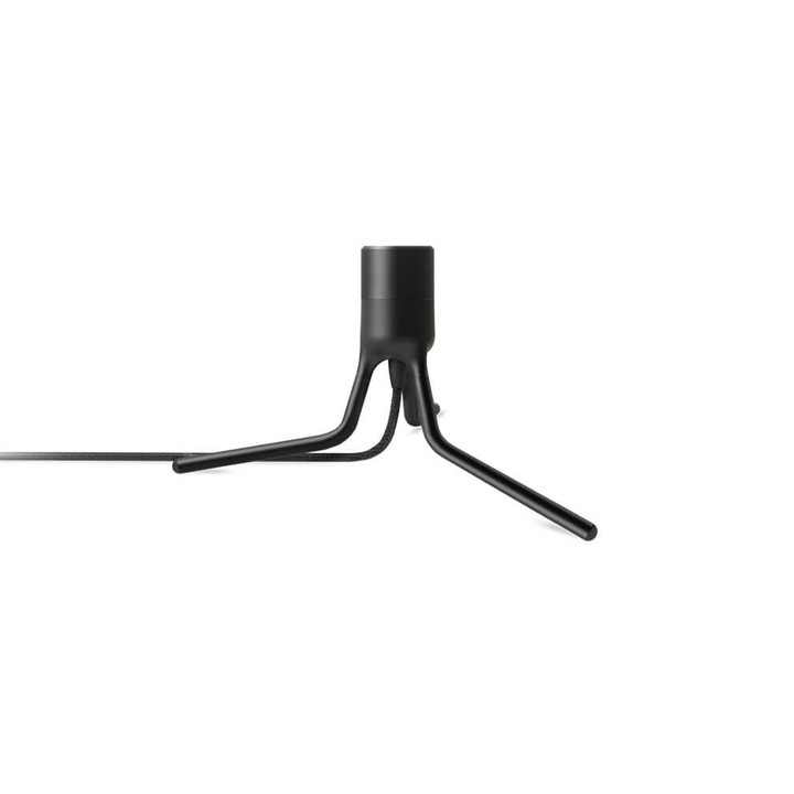Tripod Base lage tafellampvoet, mat zwart