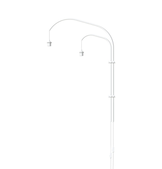 Willow double wandophanging, wit