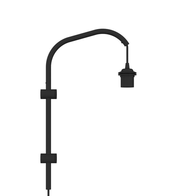 Willow mini wandophanging, zwart