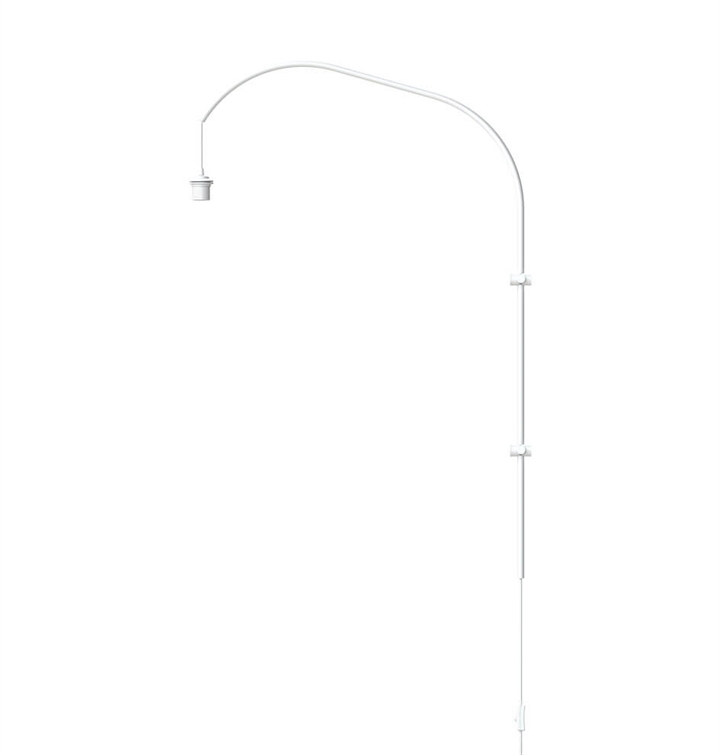 Willow single wandbevestiging, wit