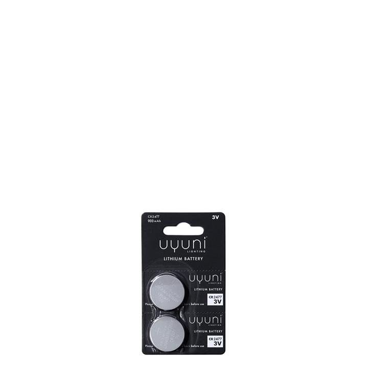 CR2477 batterij, 3V, 900mAh, 2-pack