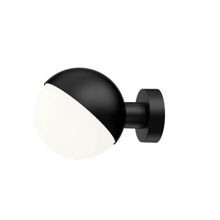 VL Studio wandlamp z/koord Ø150, zwart