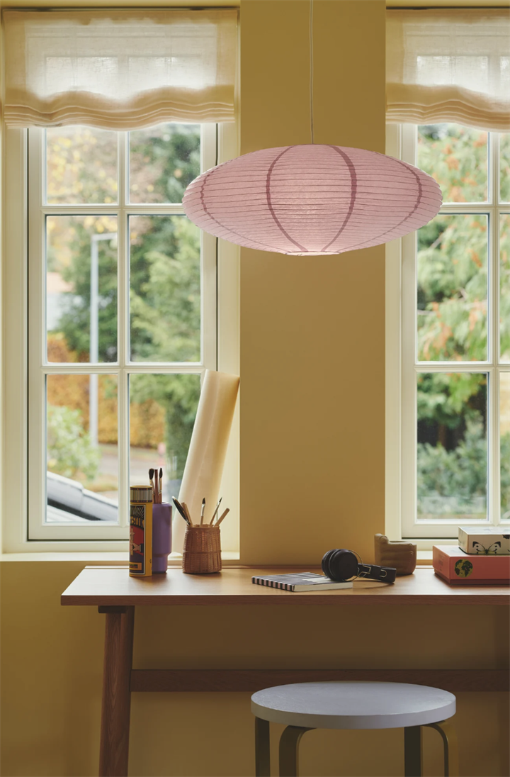 Villo rijstpapier hanglamp 60, paars