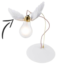 Vleugels voor Ingo Maurer lampen