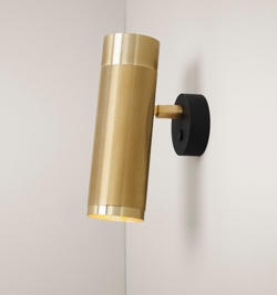 Thorup Copenhagen Patrone wandlamp, messing, 200 mm