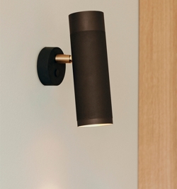 Thorup Copenhagen Patrone wandlamp, gebronsd messing, 200 mm