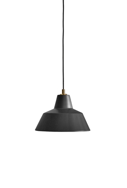 Workshop hanglamp W2, mat zwart