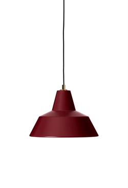 Workshop hanglamp W3, wine red