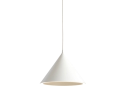Annular hanglamp klein, wit