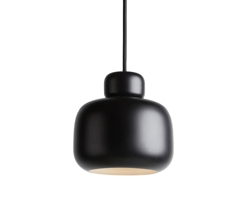 Stone hanglamp groot, zwart