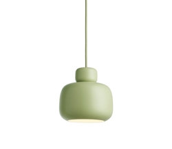 Stone hanglamp klein, matchagroen