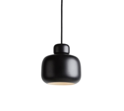 Stone hanglamp klein, zwart