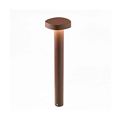 Ciottolo 50 buiten sokkellamp, corten
