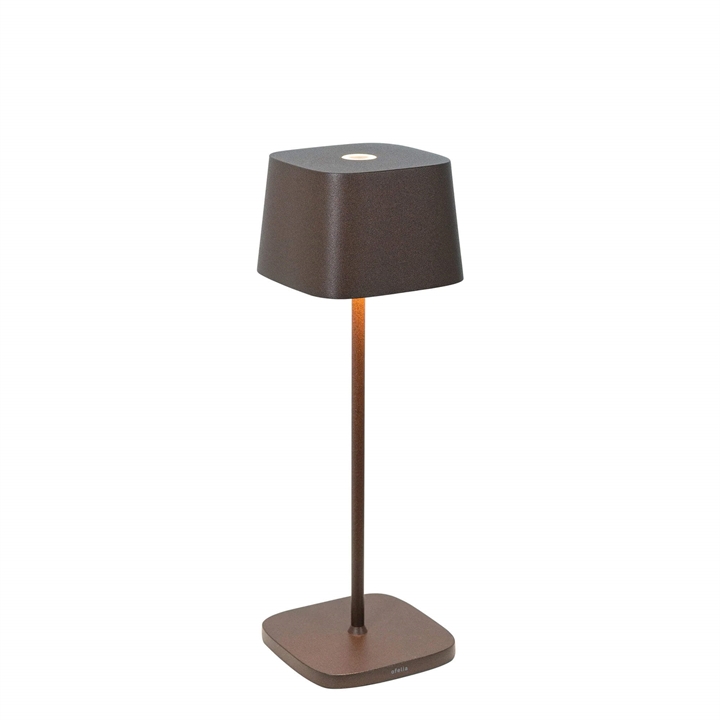 Ofelia batterijlamp / tafellamp, corten