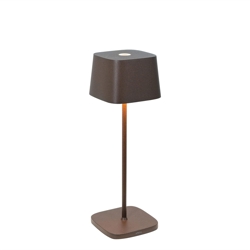 Ofelia batterijlamp / tafellamp, corten