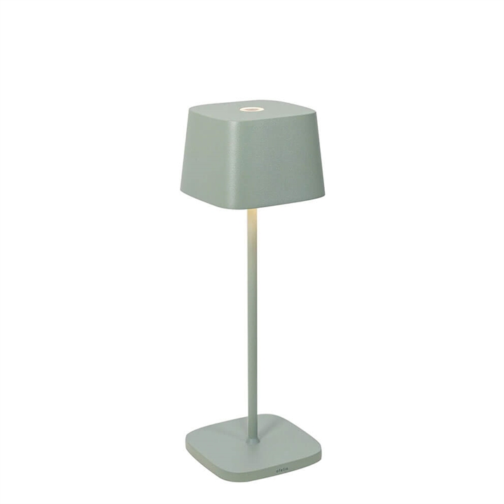 Ofelia batterijlamp / tafellamp, saliegroen