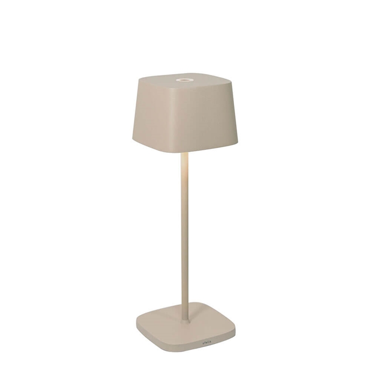 Ofelia batterijlamp / tafellamp, zand