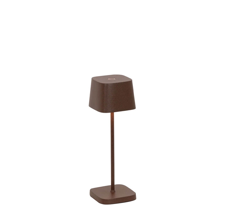 Ofelia micro batterijlamp / tafellamp, corten