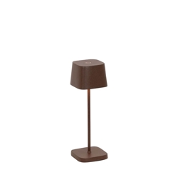 Ofelia micro batterijlamp / tafellamp, corten