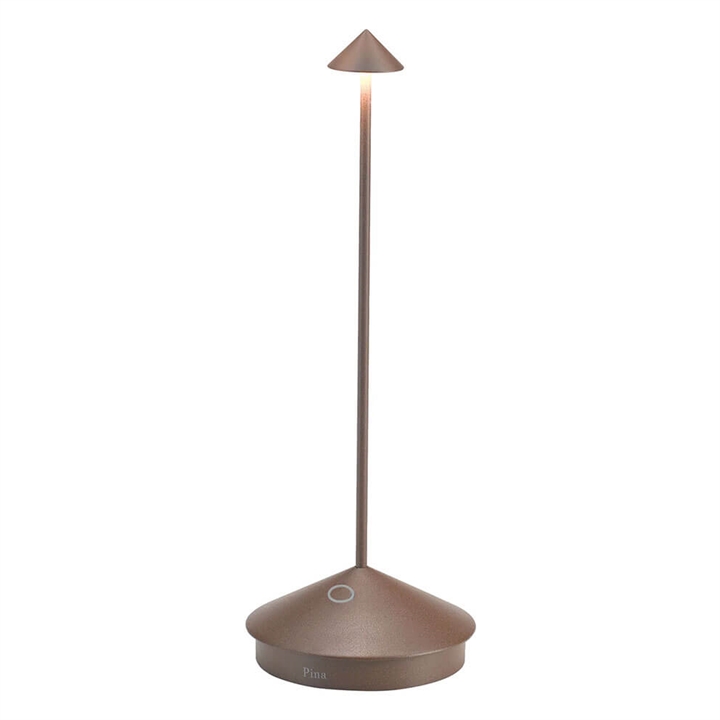 Pina batterijlamp / tafellamp, corten