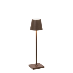 Poldina micro batterijlamp / tafellamp, corten