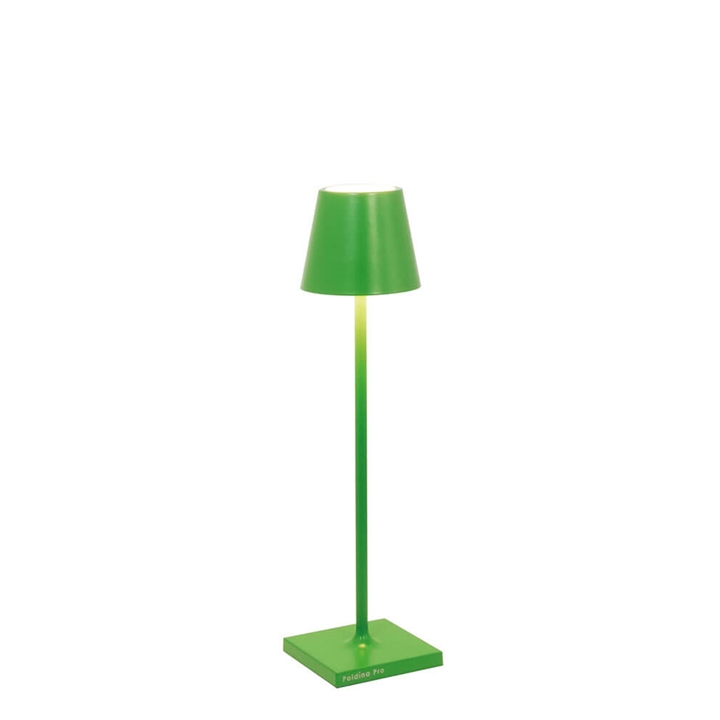 Poldina micro batterijlamp / tafellamp, appelgroen