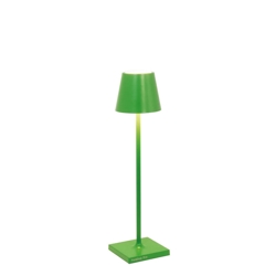 Poldina micro batterijlamp / tafellamp, appelgroen