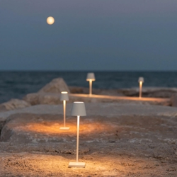 Poldina micro batterijlamp in wit