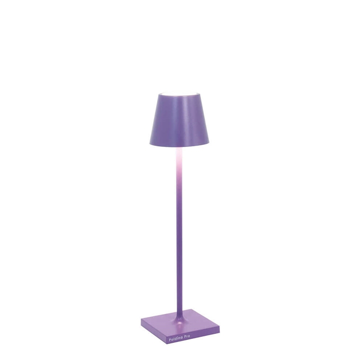 Poldina micro batterijlamp / tafellamp, paars
