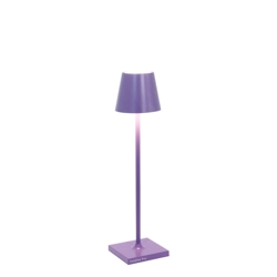 Poldina micro batterijlamp / tafellamp, paars